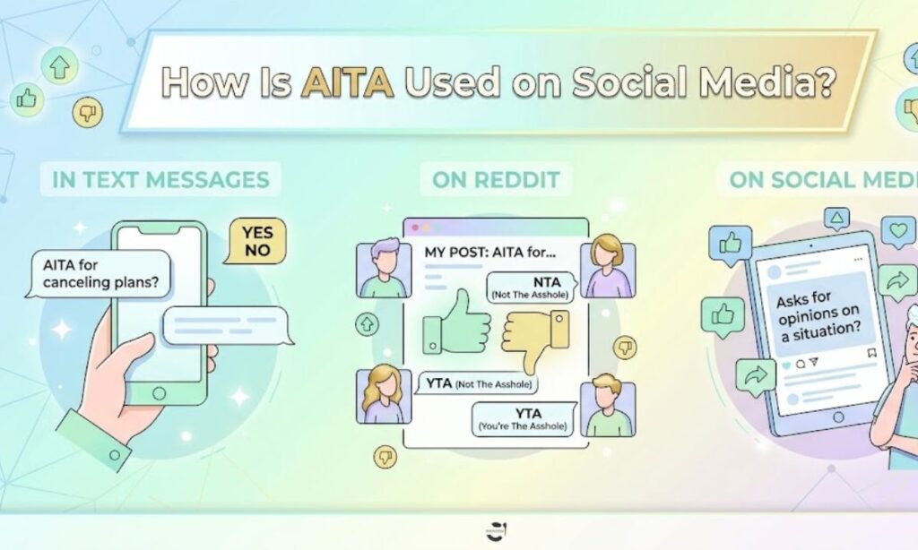 How Is AITA Used on Social Media