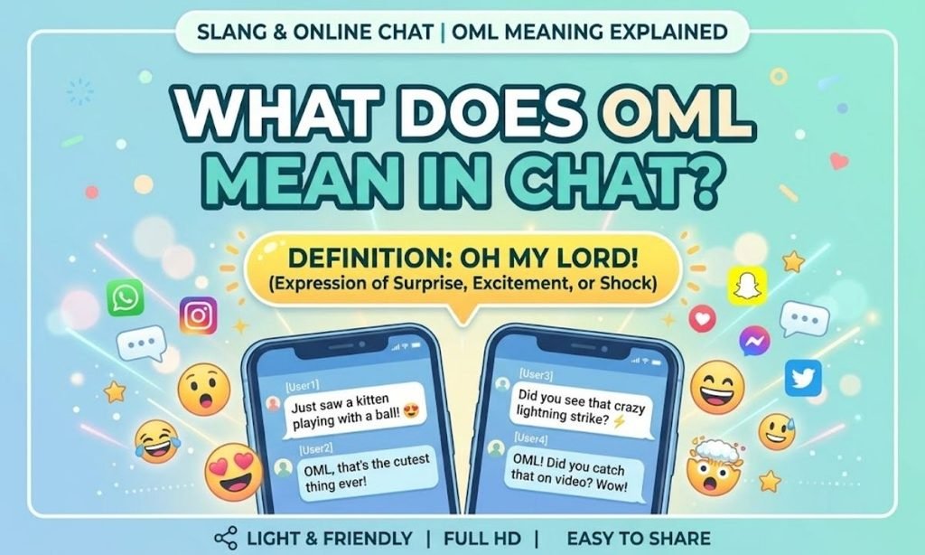 OML Meaning in Slang and Online Chat
