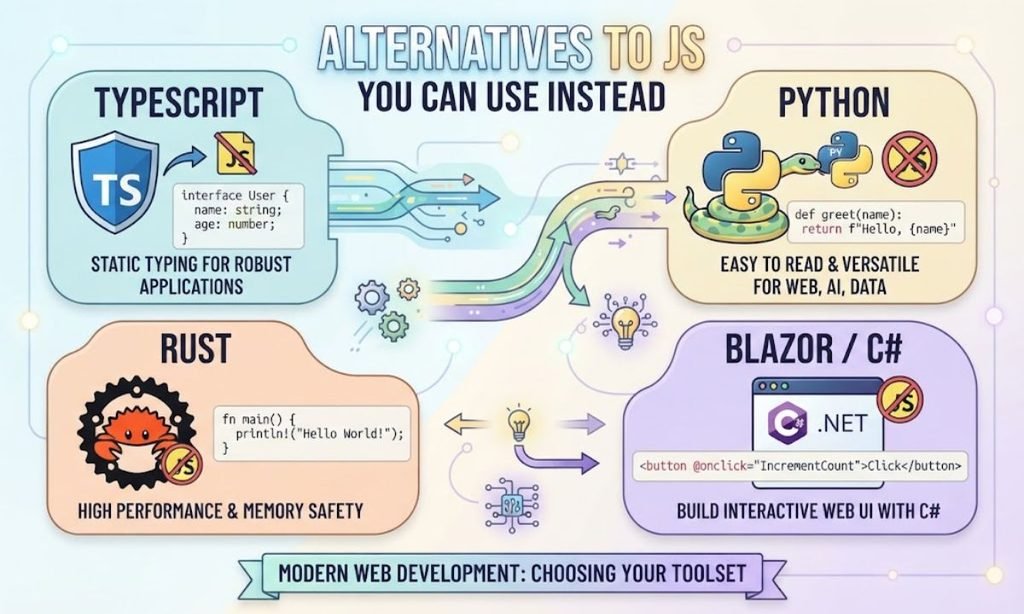 Alternatives to JS You Can Use Instead
