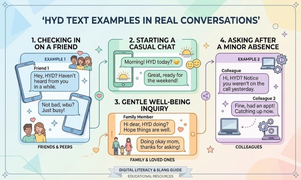 HYD Text Examples in Real Conversations