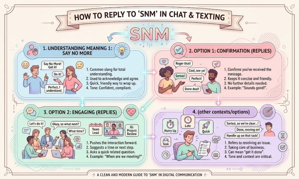 How to Reply When Someone Sends You SNM