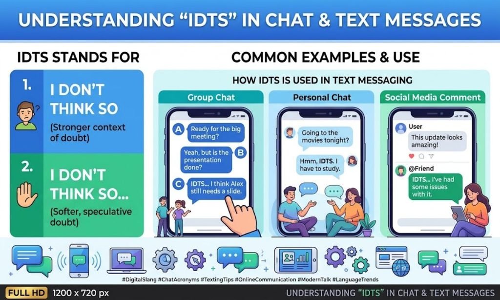 IDTS Meaning in Chat and Text Messages