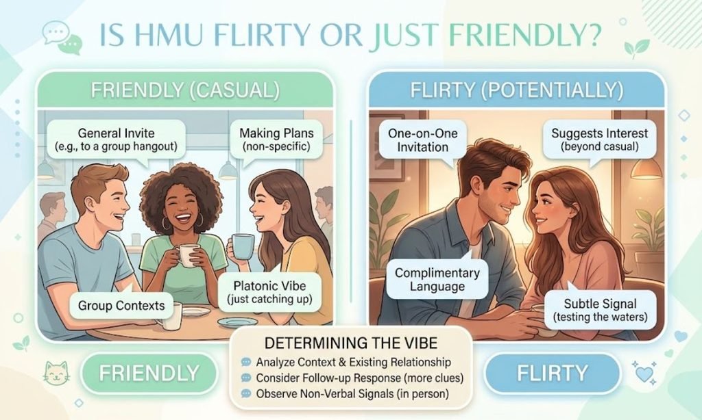 Is HMU Flirty or Just Friendly