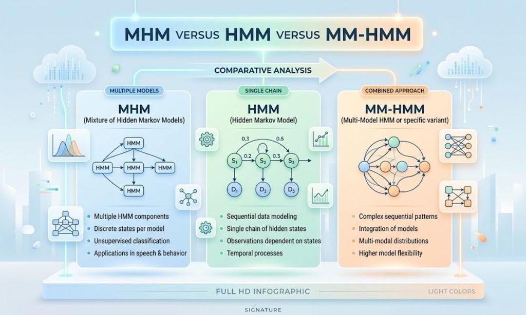 MHM Versus HMM Versus MM-HMM