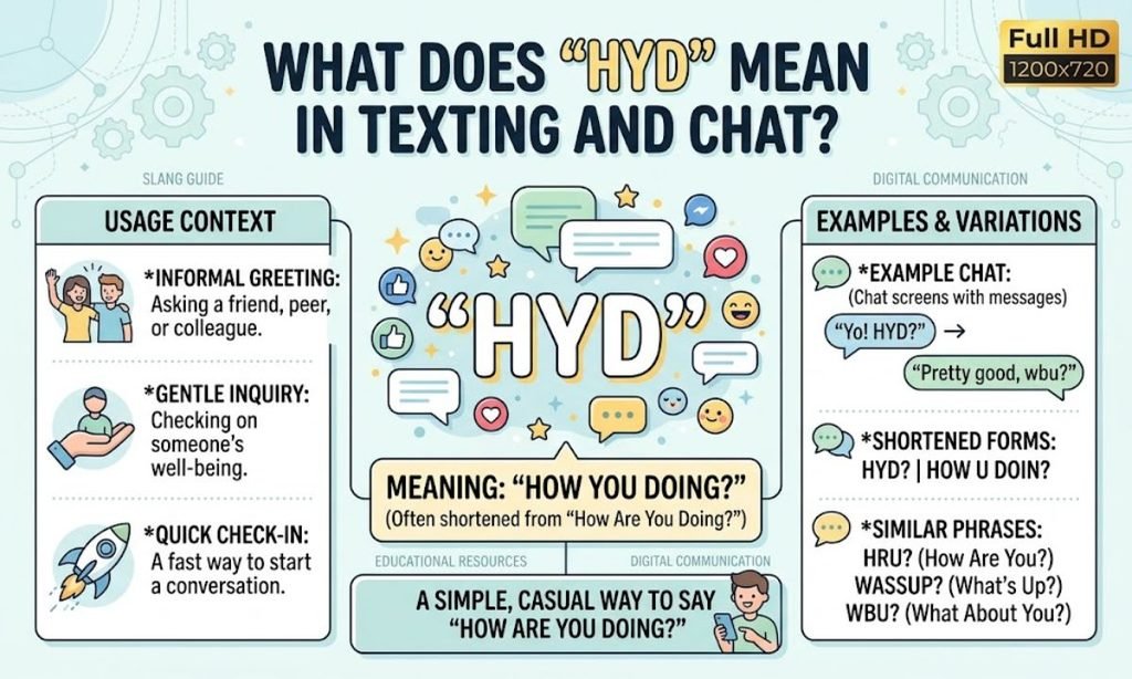 What Does HYD Mean in Texting and Chat