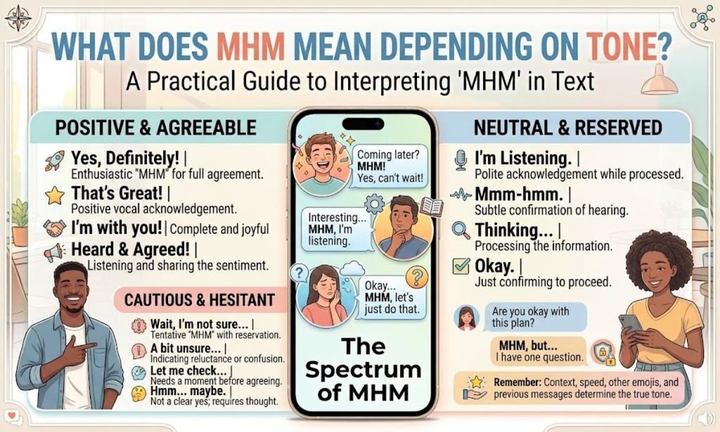 What Does MHM Mean Depending on Tone
