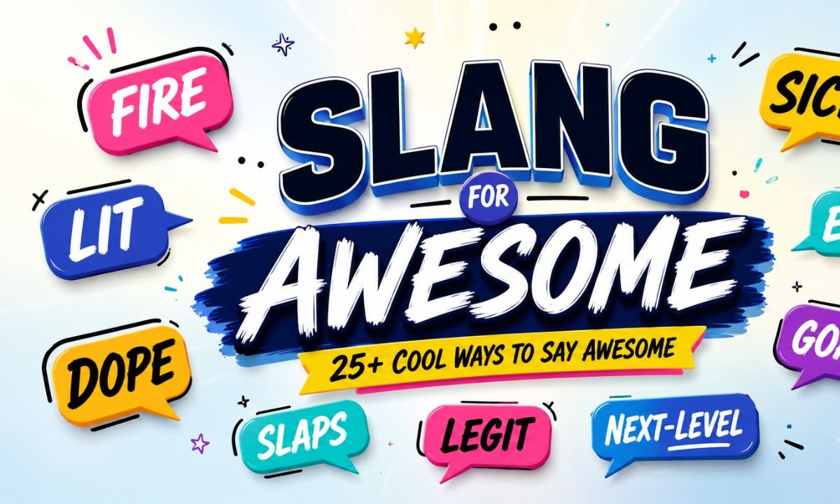 slang for awesome