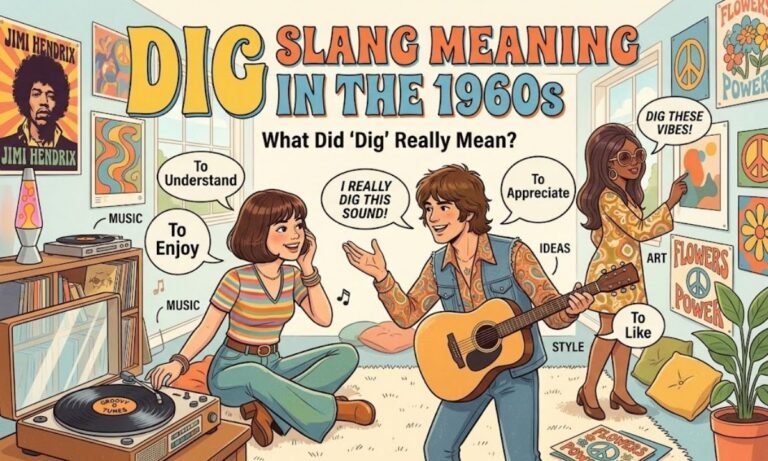 what does dig mean in the 1960s