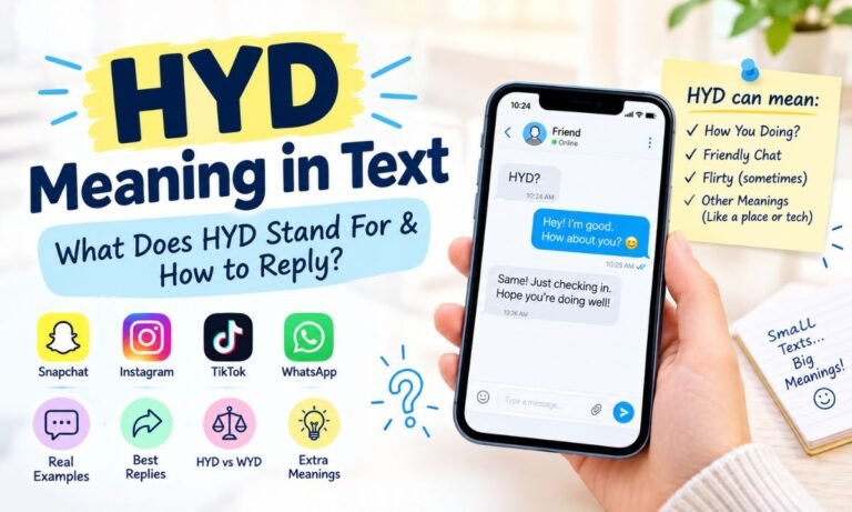 hyd meaning in chat