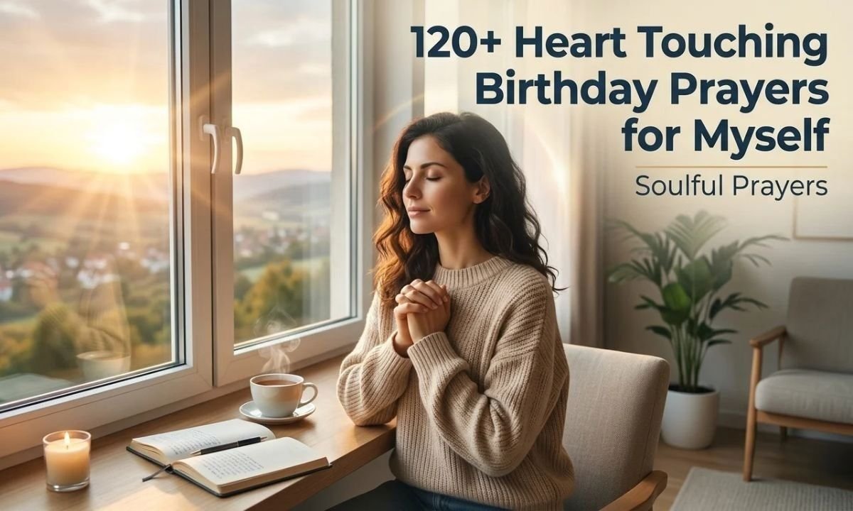 touching birthday prayer for myself