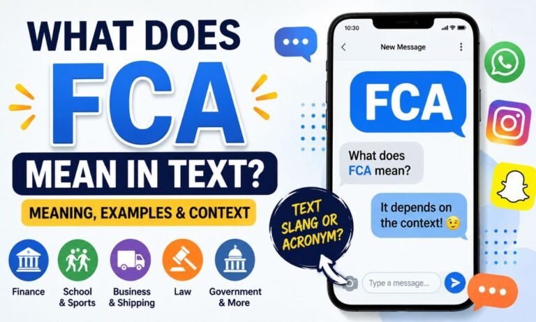 what does fca stand for