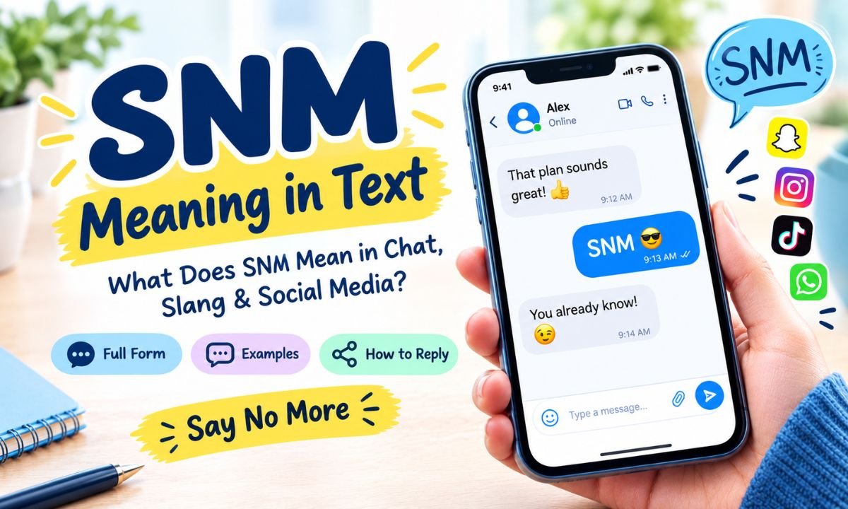 what does snm mean in text