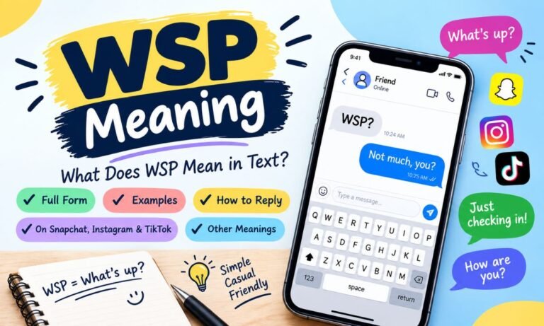 wsp meaning text
